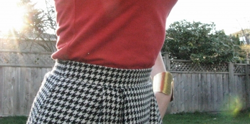 check skirt