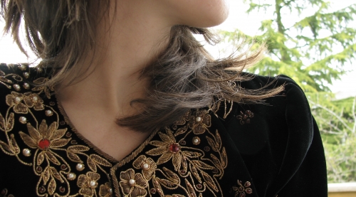 velvet jacket