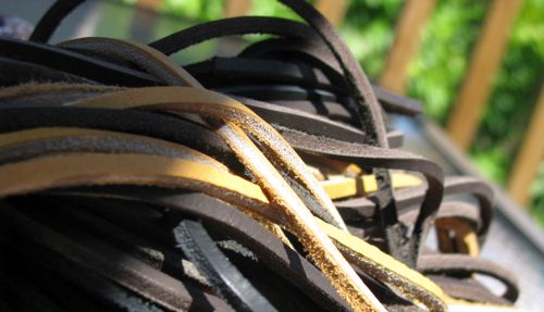 moccasin-laces