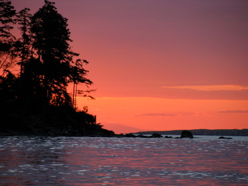 sunset gabriola island bc sunset gabriola island bc