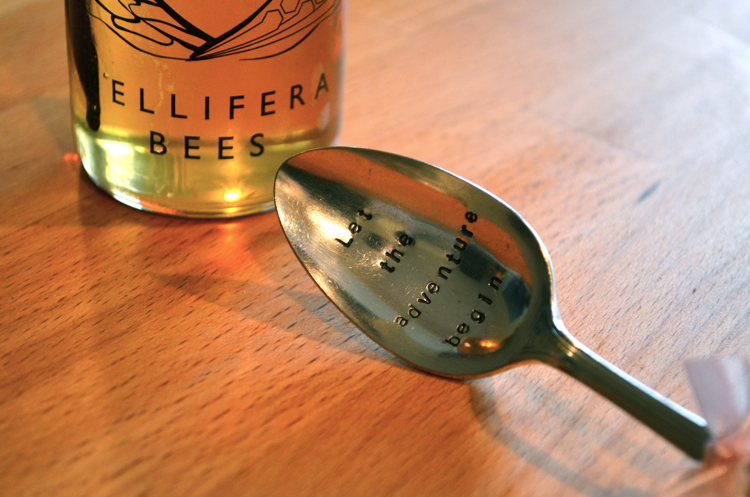 Mellifera Bees Loving Spoon